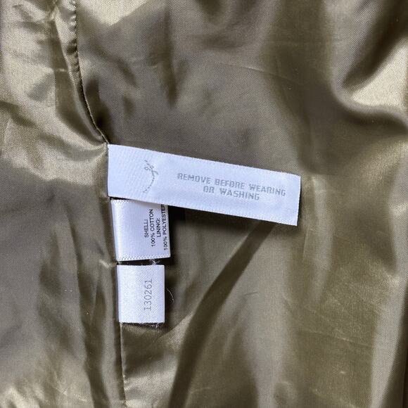 ATL Ann Taylor Loft Studio Jacket Light corduroy texture, Floral Design 12 - Picture 6 of 6